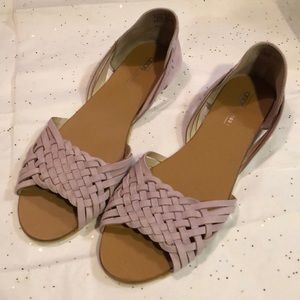 ASOS purple suede flats